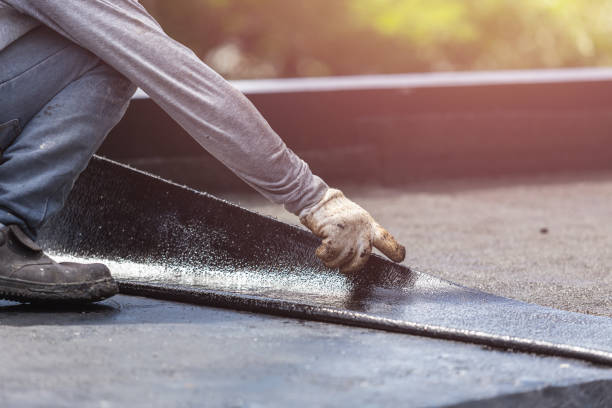 Professional Crawl Space Encapsulation technician working in Middleburg, OH